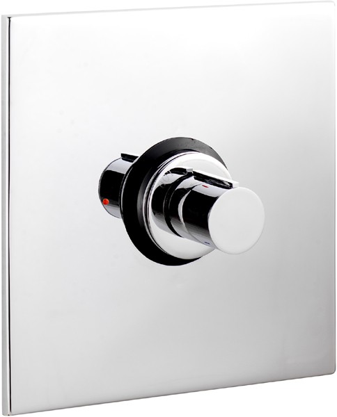 Larger image of Ultra Ecco 1/2" Concealed Thermostatic Sequential Shower Valve.