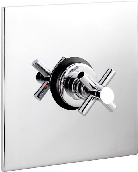 Larger image of Ultra Scope 1/2" Concealed Thermostatic Sequential Shower Valve.