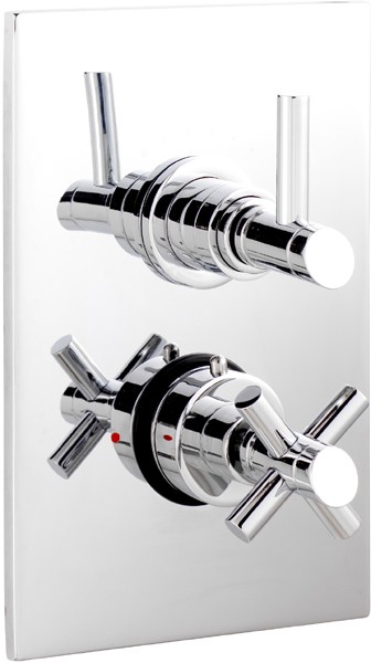 Larger image of Ultra Scope 1/2" High Pressure Concealed Thermostatic Shower Valve.