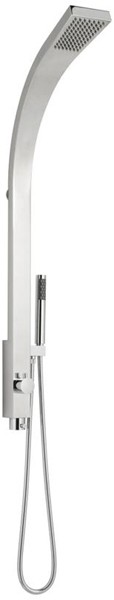 Larger image of Hudson Reed Showers Cornel Rigid Riser With Thermostatic Shower Valve.