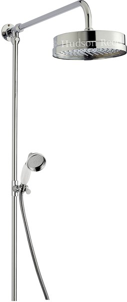 Hudson Reed Component Luxury Rigid Riser Set Without Diverter (Chrome).