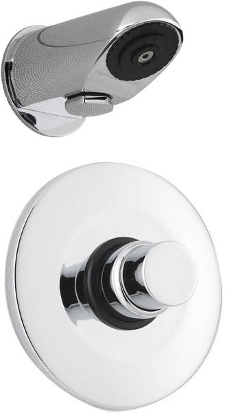 Larger image of Ultra Showers Concealed Non-Concussive Shower Valve & Anti-Vandal Head.