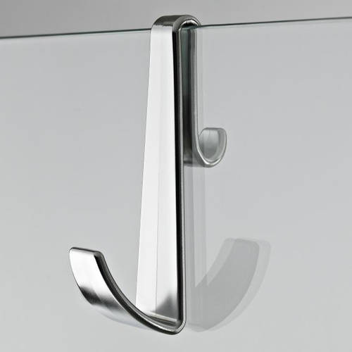 Nuie Premier Wetroom Accessories Shower Enclosure Hook (Chrome).