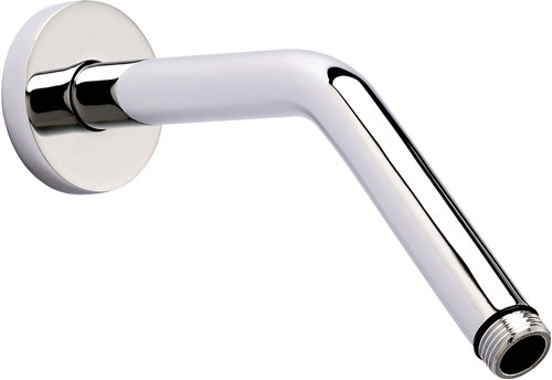 Larger image of Component 200mm Wall Mounted Cranked Shower Arm (Chrome).