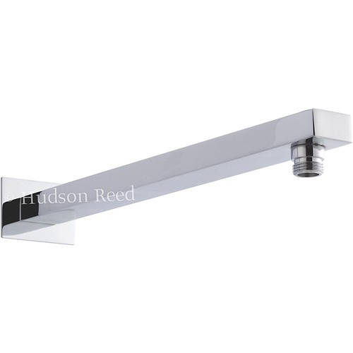 Hudson Reed Component Rectangular Wall Mounting Shower Arm (355Mm, Chrome).