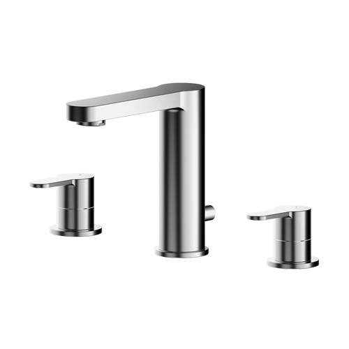 Nuie Arvan Hole Basin Mixer Tap With Waste (Chrome). Size 3