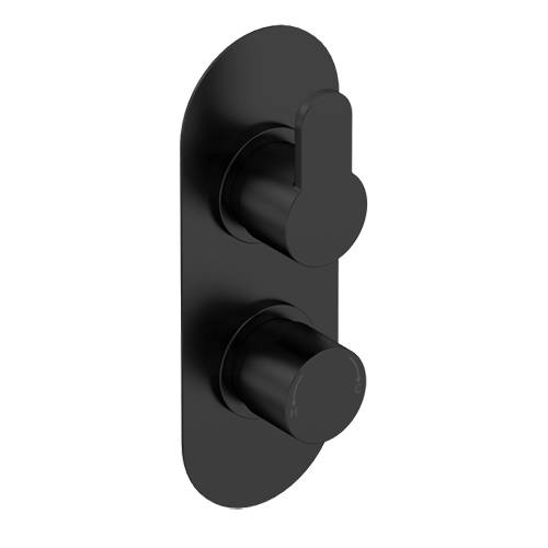 Twin Concealed Thermostatic Diverter Shower Valve - Image 3