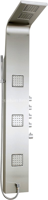 Larger image of Hudson Reed Dream Shower Entice Shower Panel. Thermostatic.