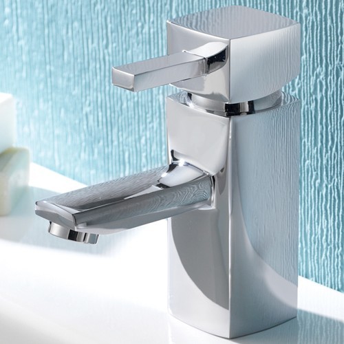 Example image of Ultra Asset Complete Bathroom Furniture Pack With Muse Tap (Dark Oak).