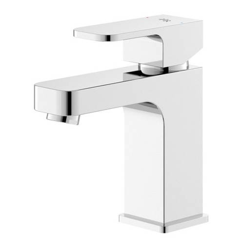 Larger image of HR Astra Basin Mixer Tap With Lever Handle (Chrome).