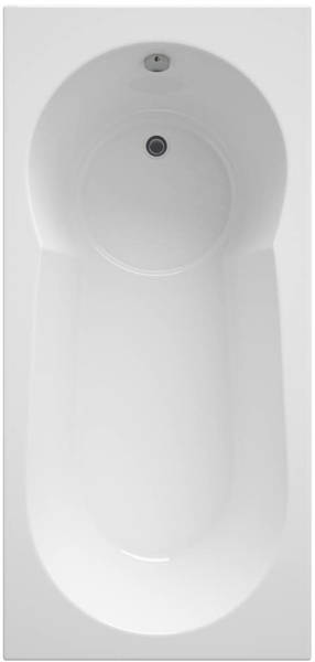 Larger image of Hudson Reed Baths Keyhole Shower Bath. 1700x800mm.