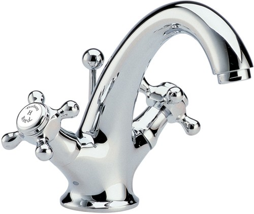 Larger image of Hudson Reed Jade Mono basin mixer + free pop up waste.