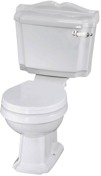 Example image of Ultra Beresford Traditional Toilet With Cistern, Basin & Pedestal.