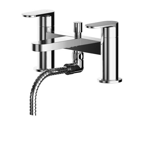 Nuie Binsey Bath Shower Mixer Tap (Chrome).