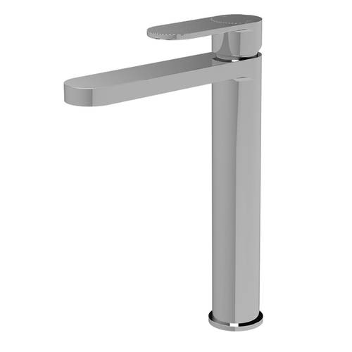 Nuie Binsey High Rise Mono Basin Mixer - Chrome - Silver - Image 2