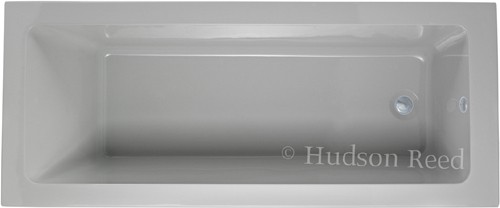 Larger image of Hudson Reed Baths Single Ended Acrylic Bath. 1400x700mm.