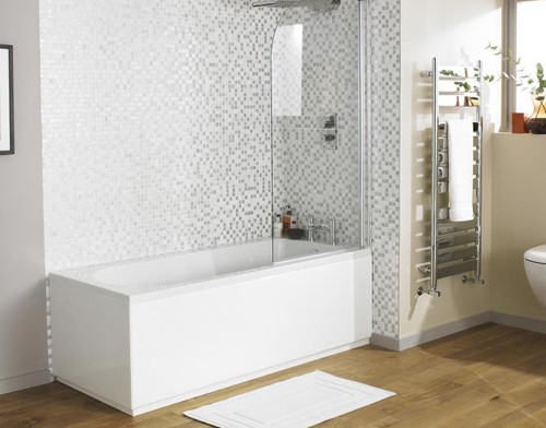 Example image of Ultra Baths Shore Single Ended Eternalite Acrylic Bath. 750x1700mm.