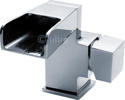 Larger image of Ultra Falls Waterfall Basin Tap (Chrome).