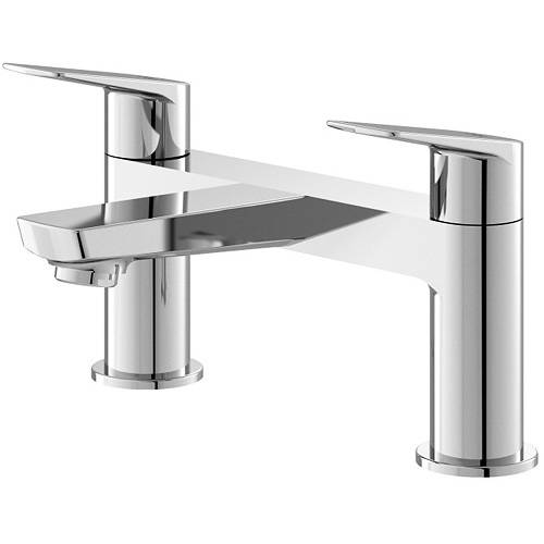 Hudson Reed Hr Drift Bath Filler Tap With Lever Handles (Chrome).
