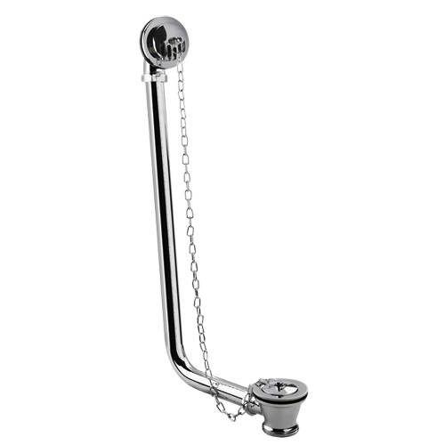 Nuie Gold Deva Wastes Classic Exposed Bath Waste (Chrome).