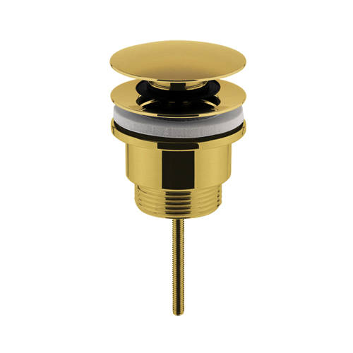 Old London Brushed Brass Universal Push Button Basin Waste | | 63Mm X 110Mm X 63Mm - Image 6