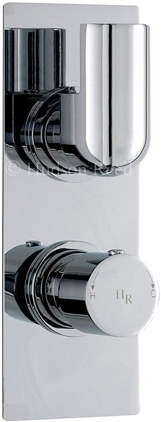 Larger image of Hudson Reed Epic 3/4" Twin Thermostatic Shower Valve With Diverter.