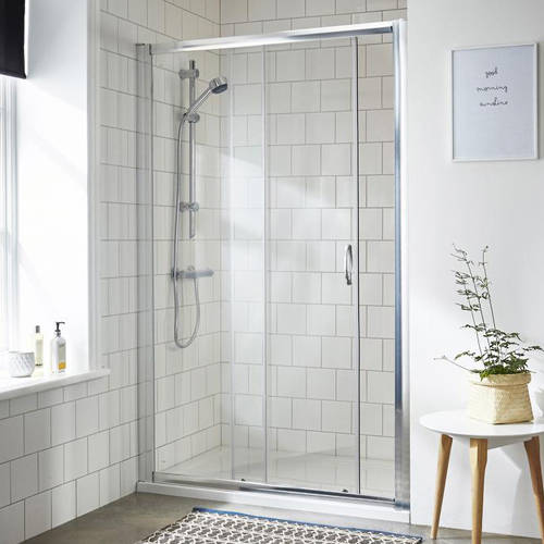 Nuie Enclosures Sliding Shower Door (1000Mm).