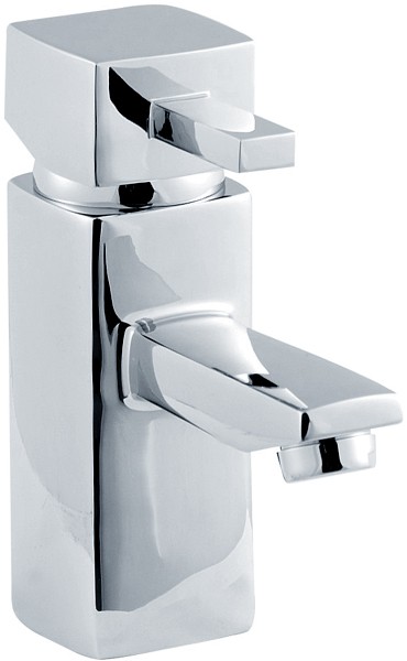 Larger image of Ultra Muse Mono Basin Mixer Tap With Pop Up Waste (Chrome).