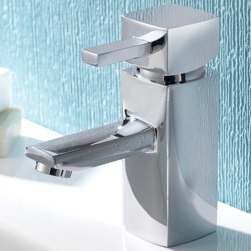 Example image of Ultra Muse Mono Basin Mixer Tap With Pop Up Waste (Chrome).