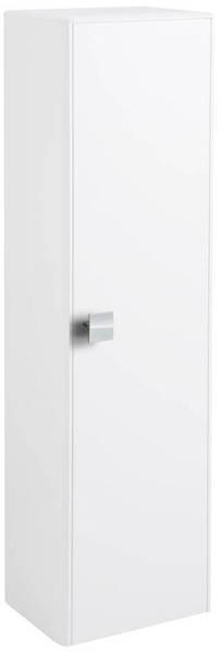 Larger image of HR Sarenna Wall Hung Tall Storage Unit (350mm, White).