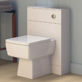 Example image of Premier Tribute BTW Unit With Toilet Pan, Cistern & Seat (White). 550x850mm.