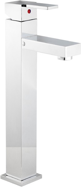 Larger image of Hudson Reed Genna High Rise Mixer Tap.