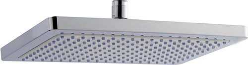 Larger image of Component Rectangular Shower Head (Chrome). 300x200mm.