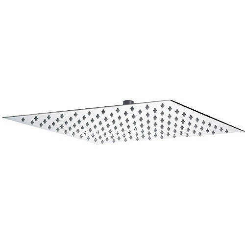Hudson Reed Component Large Square Shower Head (Chrome). 400X400mm.