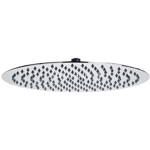 Hudson Reed Component Large Round Shower Head (Chrome). 400Mm.