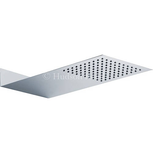 Hudson Reed Component Ultra Thin Fixed Shower Head. 400X200mm. 3Mm Thick.