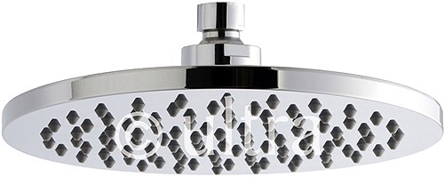Nuie Component Round Shower Head (Chrome). 200Mm.