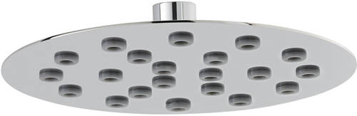 Example image of Hudson Reed Showers Round Shower Head & Wall Mounting Arm (200mm).