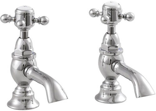 Larger image of York Basin Taps (Pair)