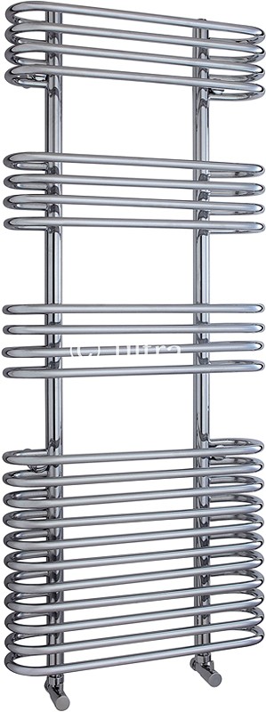 Larger image of Ultra Radiators Sway Heated Towel Rail (Chrome). 500x1200mm.