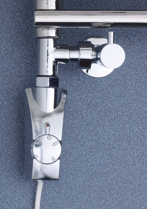 Hudson Reed Towel Rails 300W Thermostatic Heating Element (Chrome)