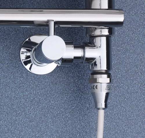Hudson Reed Towel Rails 300W Heating Element (Chrome)
