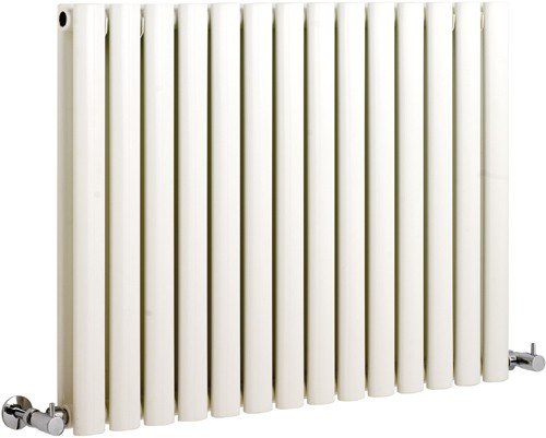 Larger image of Hudson Reed Radiators Revive white radiator size 633 x 826mm. 4132 BTU