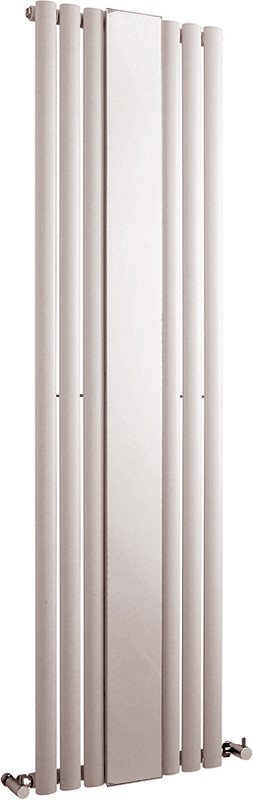 Hudson Reed White Radiators Revive Mirror Radiator. 2727 Btu. 499X1800mm (White).