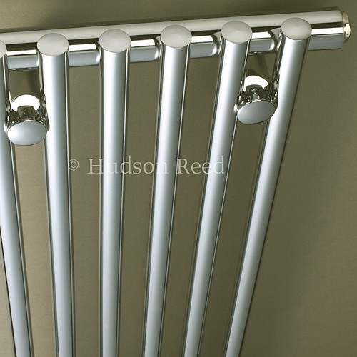 Example image of Hudson Reed Radiators Strand Radiator (Chrome). 300x1500mm. 1037 BTU.