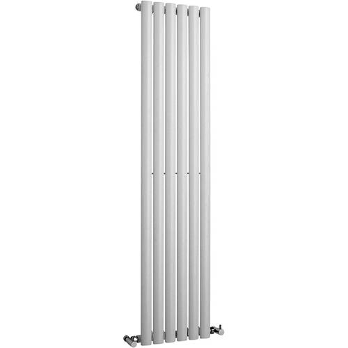 Larger image of Hudson Reed Radiators Revive Radiator (White). 354x1500. 2460 BTU.