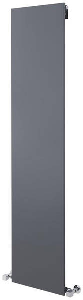 Larger image of Hudson Reed Radiators Flat Panel Vertical Radiator (Anthracite). 1806x406mm.