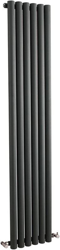 Larger image of Hudson Reed Radiators Savy Radiator 354x1800 (Anthracite). 3333 BTU.