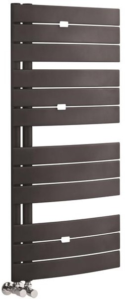 Hudson Reed Anthracite Elgin Designer Towel Radiator. 1080X550 (Anthracite).