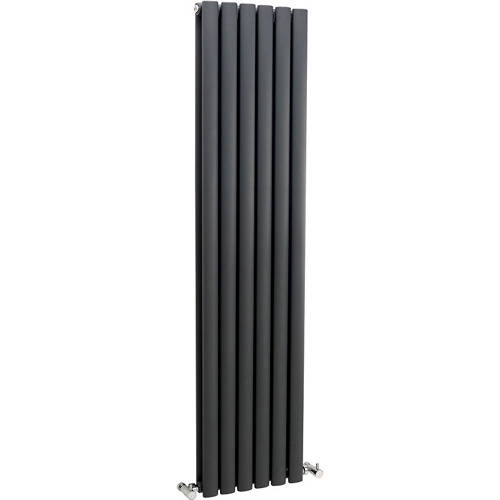 Hudson Reed Anthracite Radiators Revive Radiator 354X1500 (Anthracite). 3926 Btu.